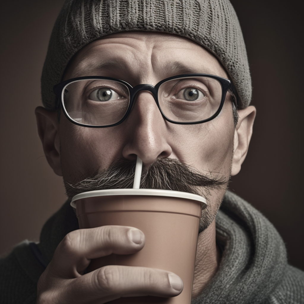 New study finds that drinking coffee backwards (through a straw in your nose) enhances caffeine absorption by 300%!
